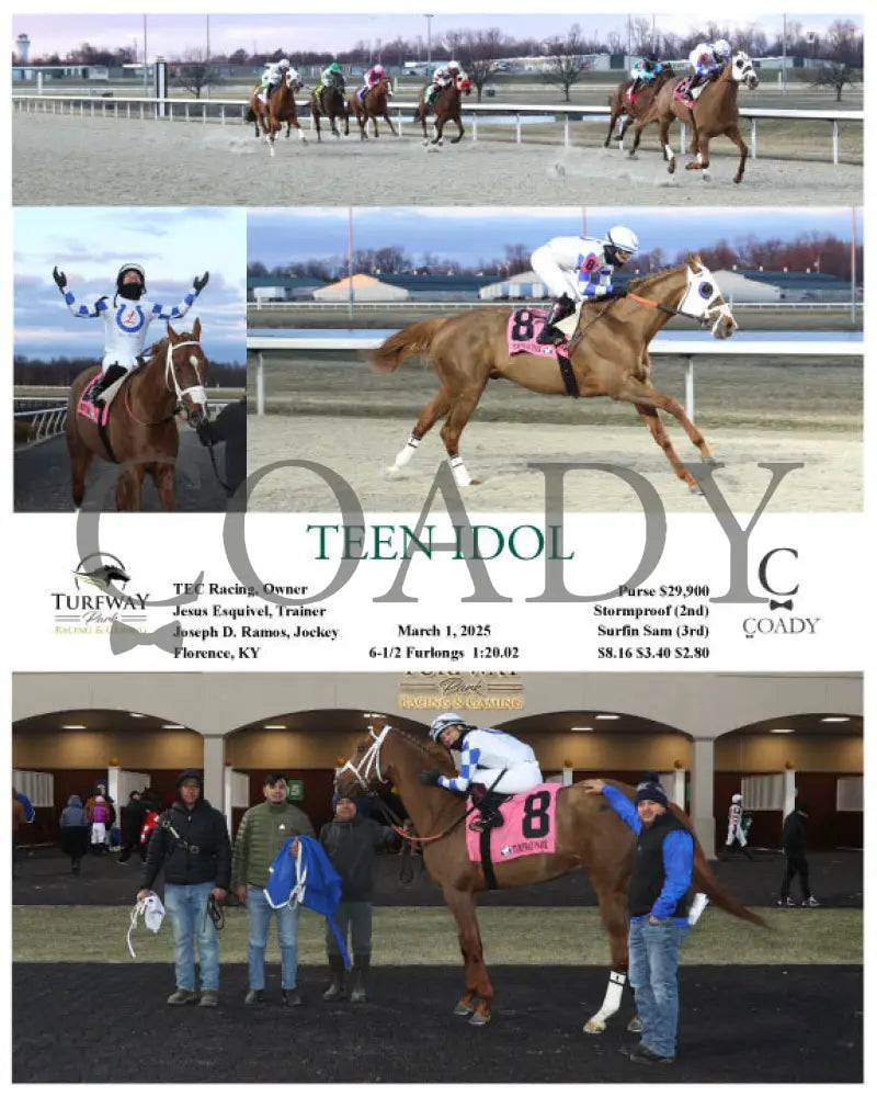 TEEN IDOL - 03-01-25 - R02 - TP Turfway Park