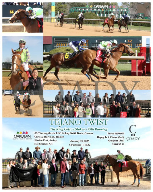Tejano Twist - The King Cotton Stakes 75Th Running 01-25-25 R05 Op Oaklawn Park