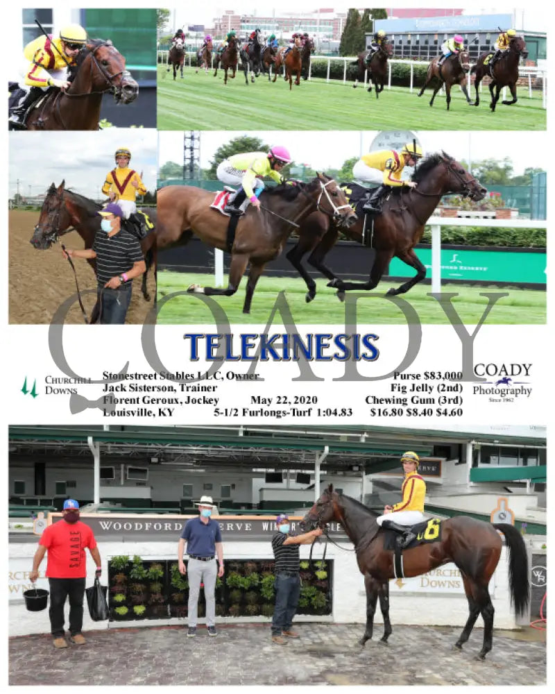 Telekinesis - 05-22-20 R07 Cd Churchill Downs