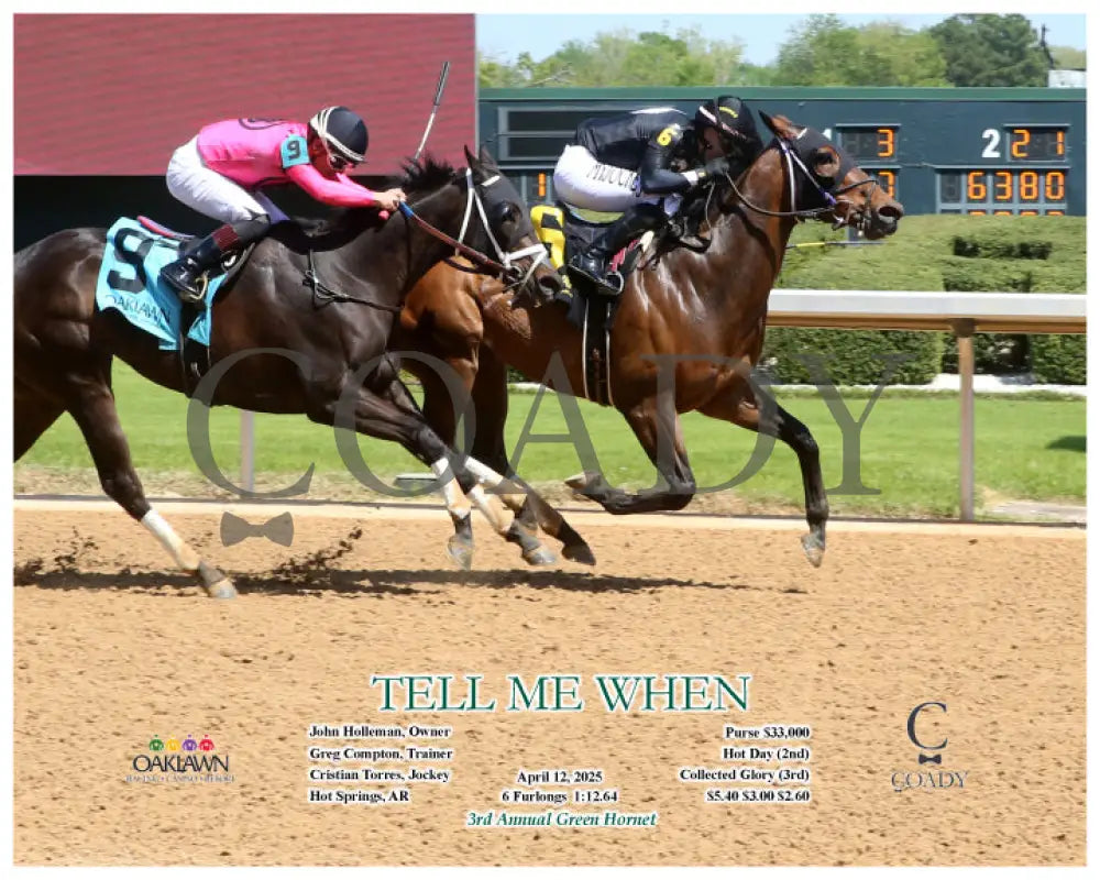 TELL ME WHEN - 04-12-25 - R05 - OP - A Oaklawn Park