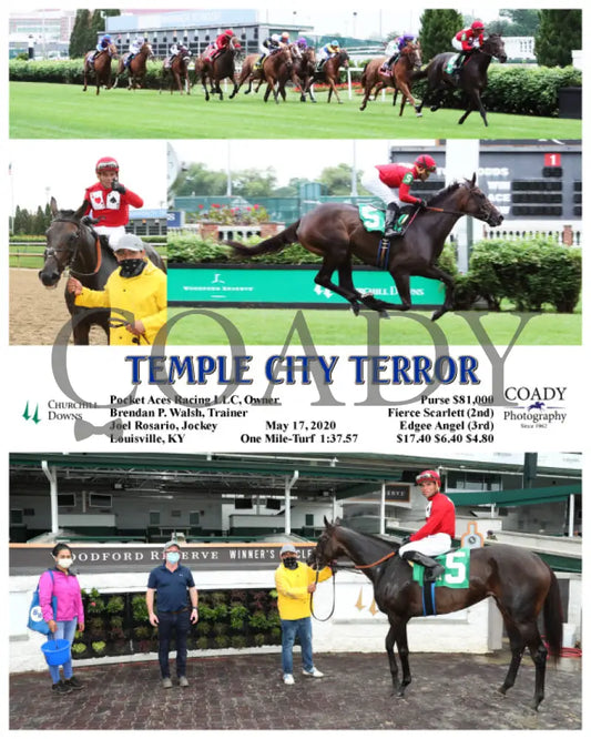 Temple City Terror - 05-17-20 R07 Cd Churchill Downs