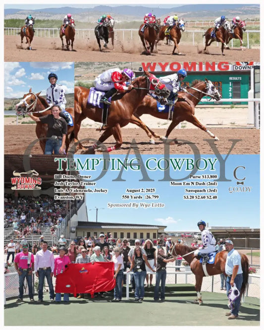 TEMPTING COWBOY - 08-02-25 - R03 - WYO Wyoming Downs