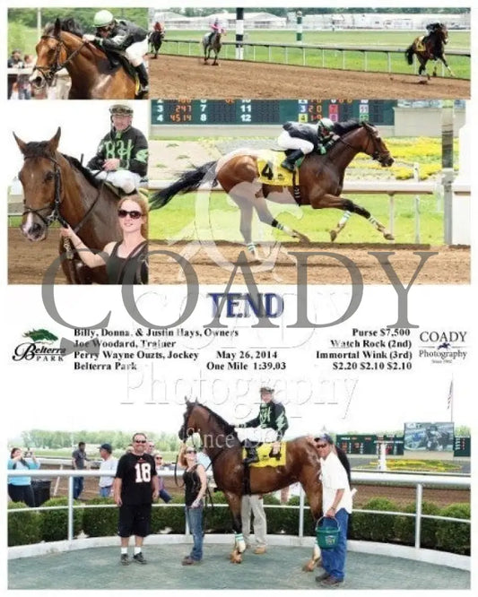 Tend - 052614 Race 02 Btp Belterra Park