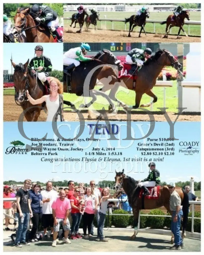 Tend - 070414 Race 01 Btp Belterra Park