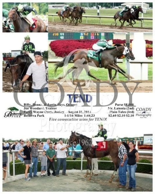 Tend - 083114 Race 04 Btp Belterra Park