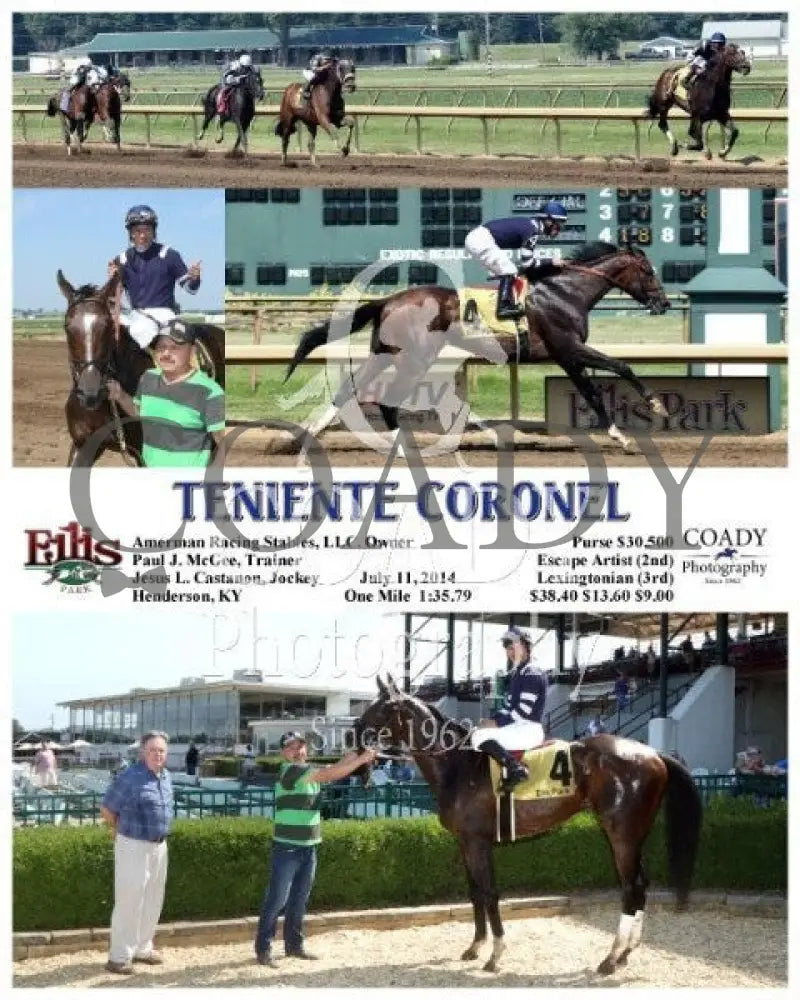 Teniente Coronel - 071114 Race 07 Elp Ellis Park