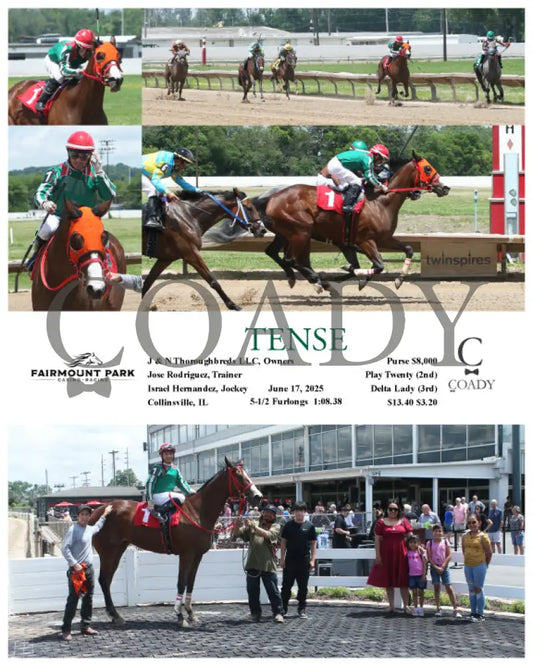 TENSE - 06-17-25 - R02 - FP Fanduel Sportsbook Horse Racing