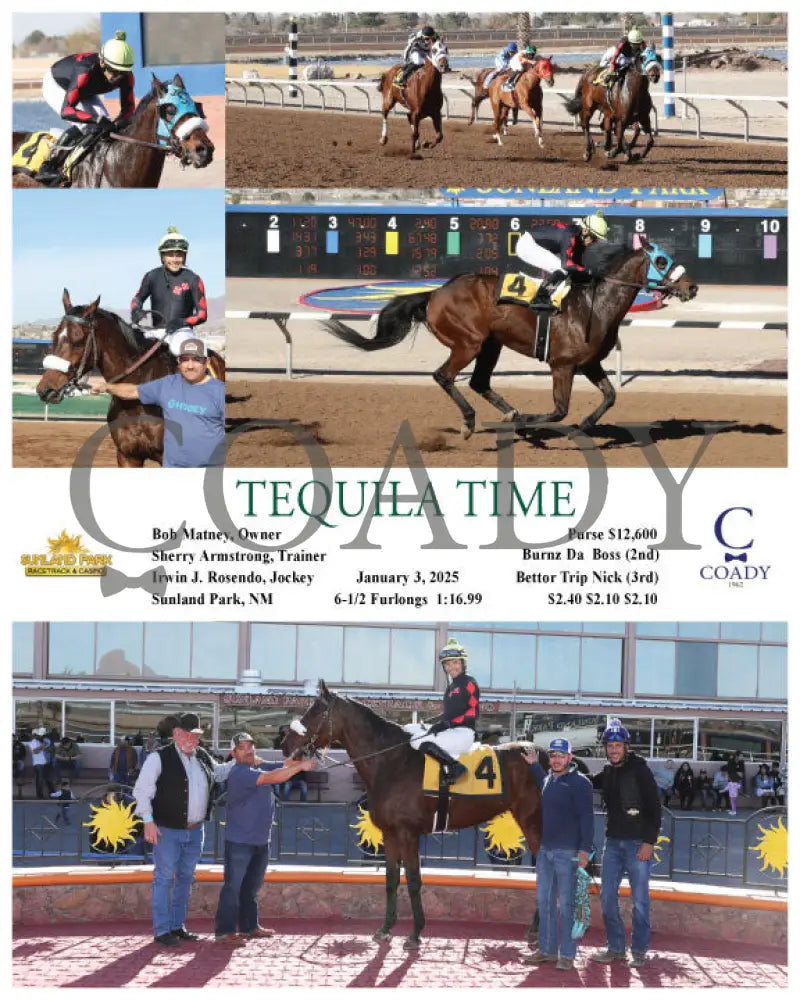 Tequila Time - 01-03-25 R05 Sun Turfway Park