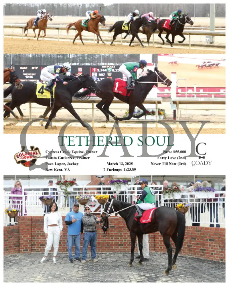 TETHERED SOUL - 031325 - Race 01 - CNL Colonial Downs
