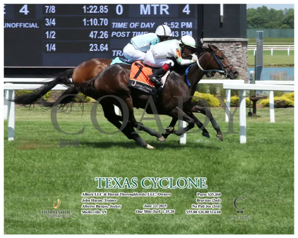 TEXAS CYCLONE - 06-23-25 - R04 - IND - Action Indiana Grand