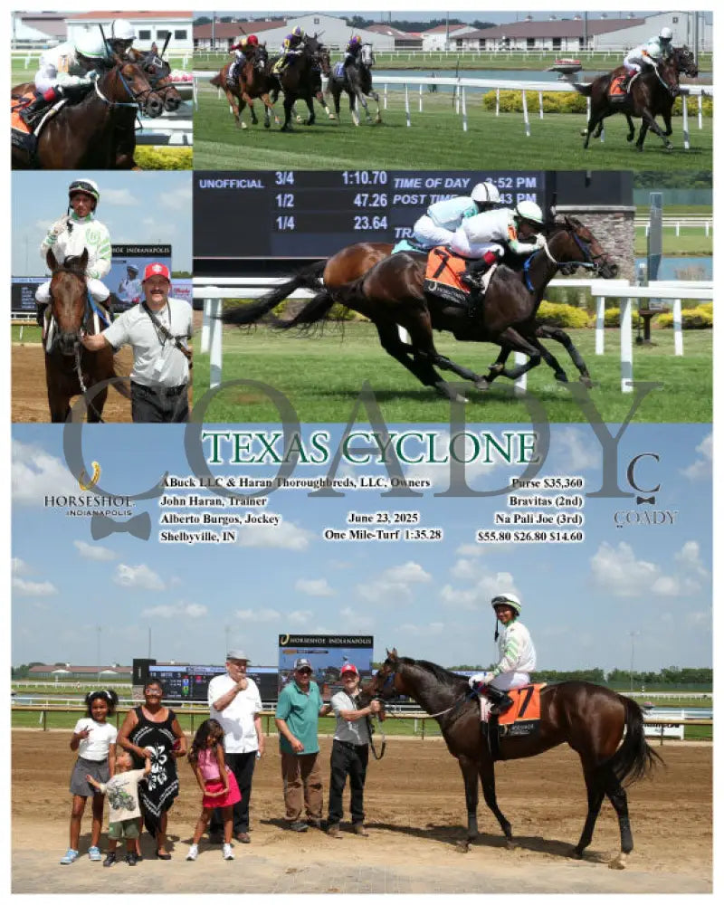 TEXAS CYCLONE - 06-23-25 - R04 - IND Indiana Grand