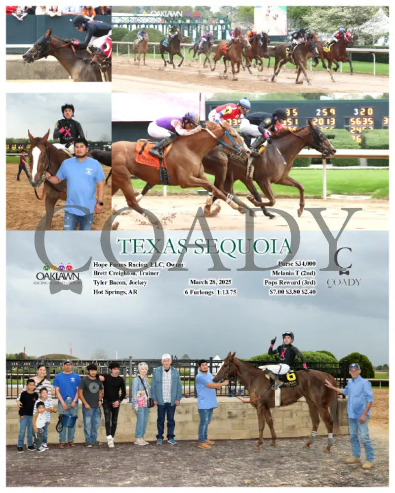 TEXAS SEQUOIA - 03-28-25 - R11 - OP Oaklawn Park