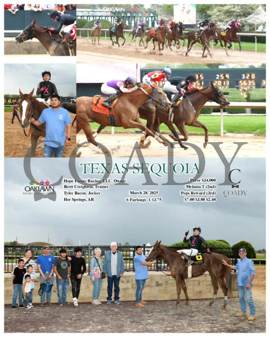 TEXAS SEQUOIA - 03-28-25 - R11 - OP Oaklawn Park