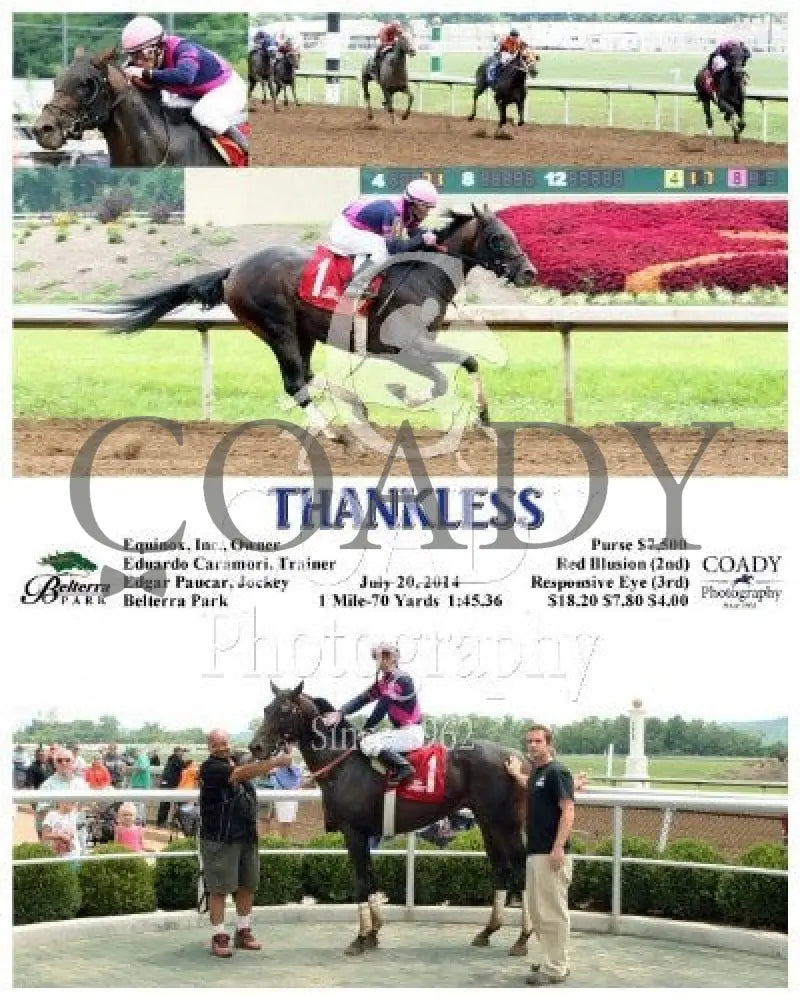 Thankless - 072014 Race 02 Btp Belterra Park