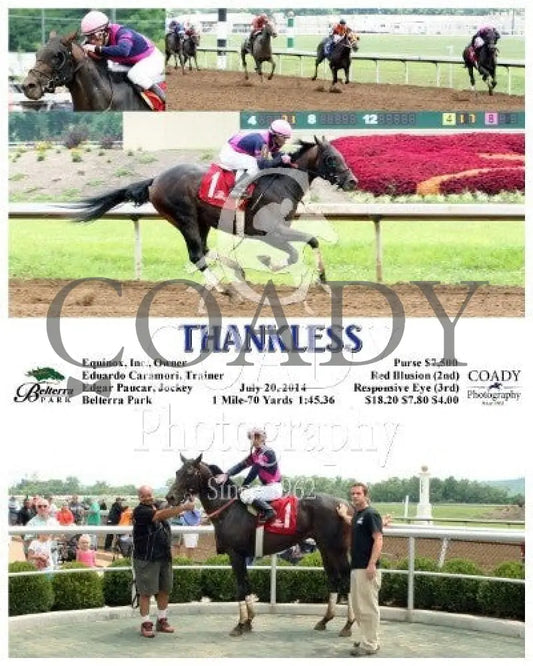 Thankless - 072014 Race 02 Btp Belterra Park