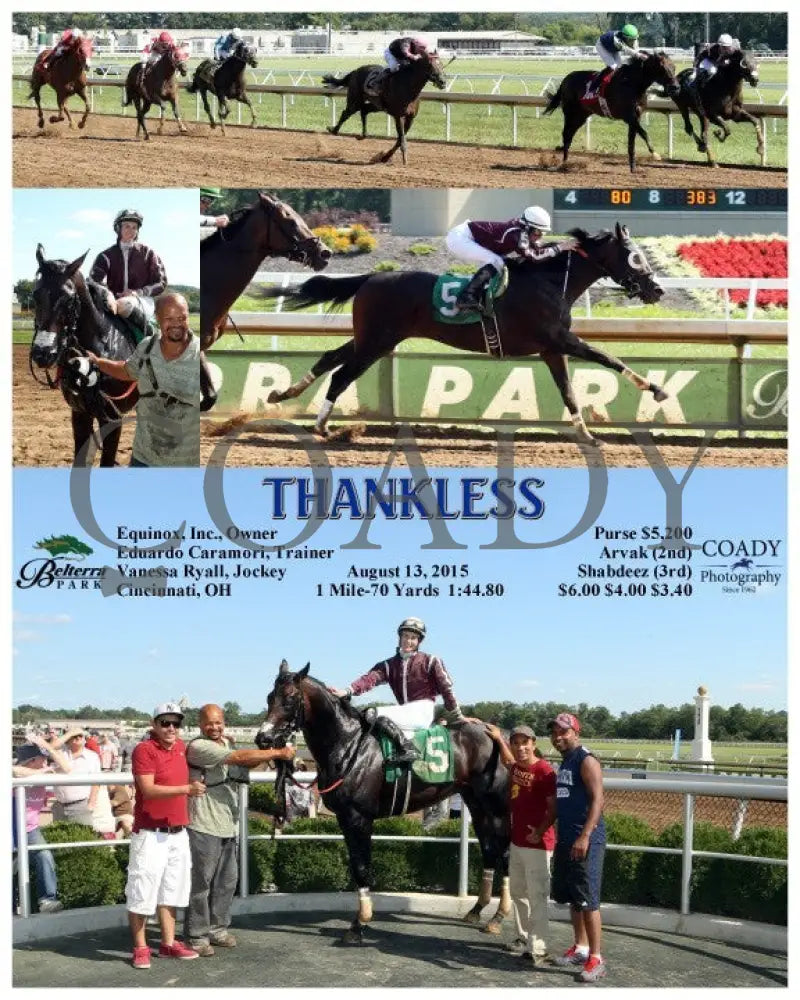 Thankless - 081315 Race 06 Btp Belterra Park