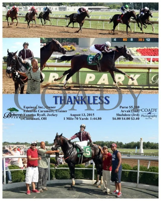 Thankless - 081315 Race 06 Btp Belterra Park