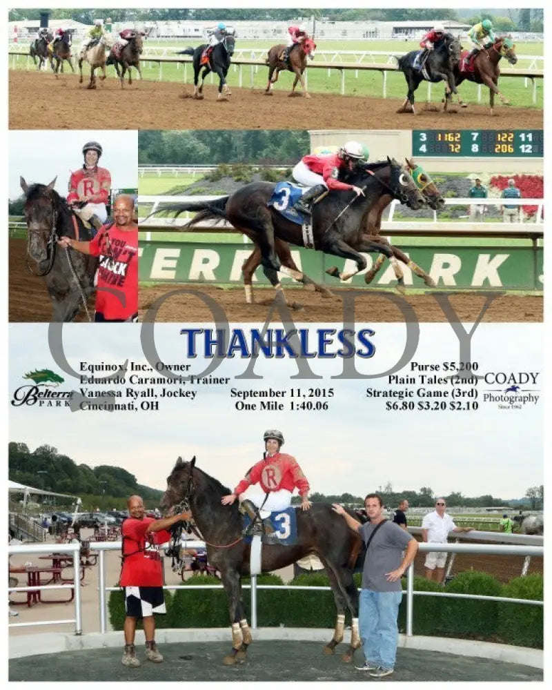 Thankless - 091115 Race 04 Btp Belterra Park