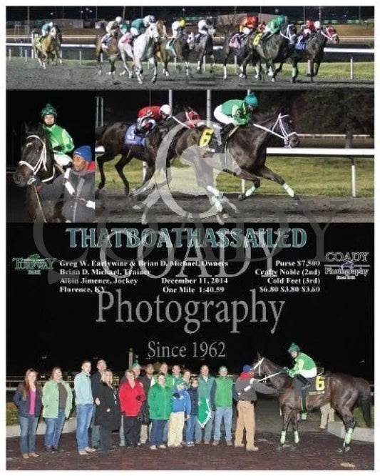 Thatboathassailed - 121114 Race 02 Tp Turfway Park