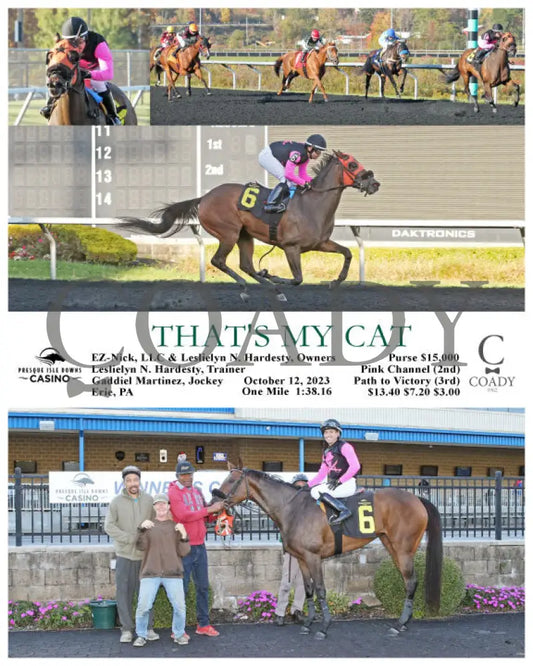 That’s My Cat - 10-12-23 R05 Pid Presque Isle Downs