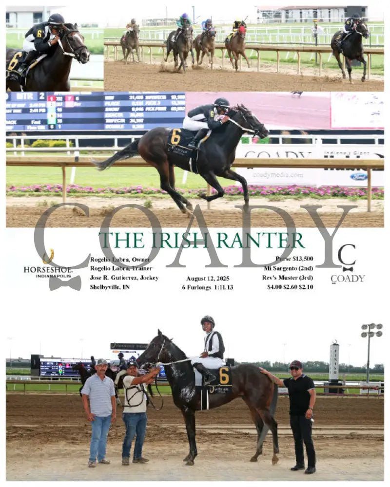 THE IRISH RANTER - 08-12-25 - R02 - IND Indiana Grand