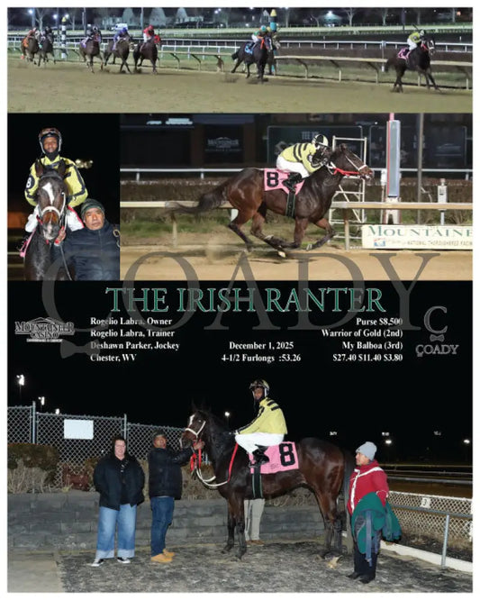 THE IRISH RANTER - 12-01-25 - R06 - MNR - Coady Media - Kurtis Coady Photography