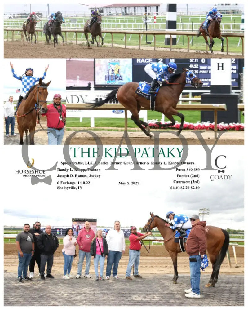 THE KID PATAKY - 05-05-25 - R02 - IND Indiana Grand