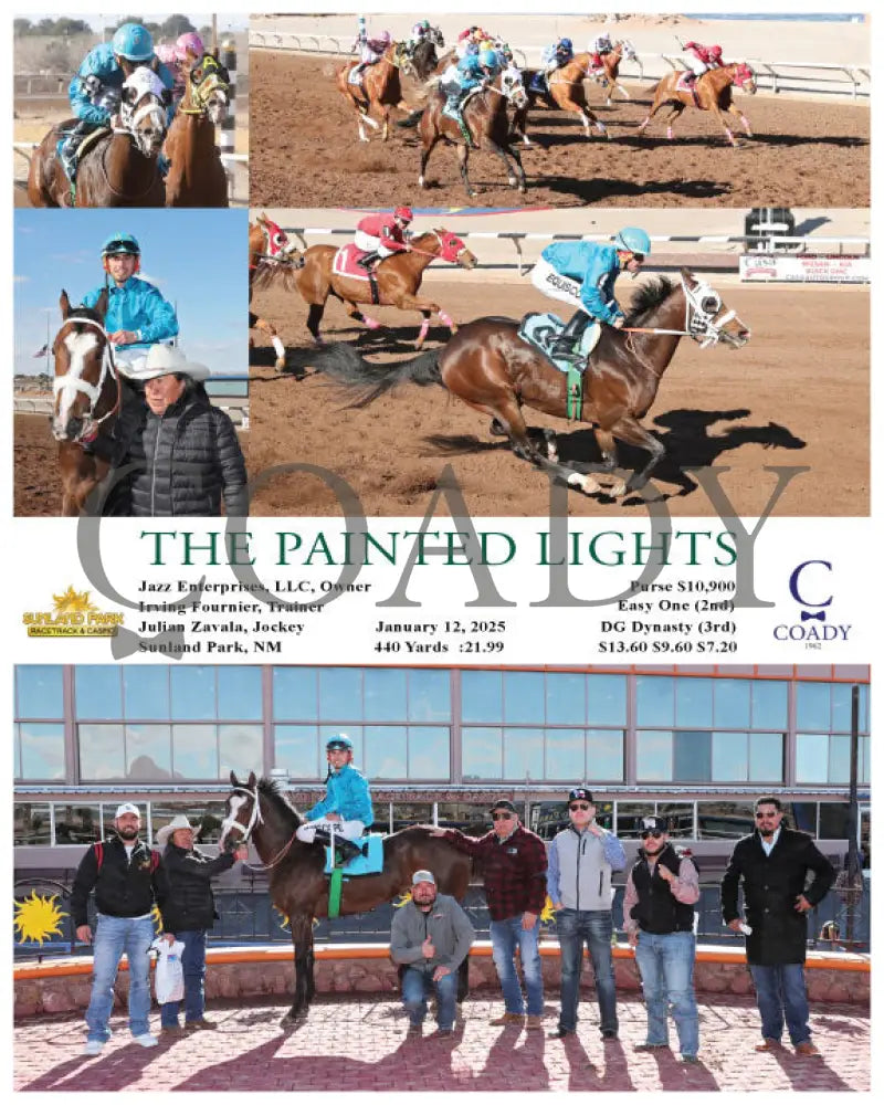 The Painted Lights - 01-12-25 R05 Sun Turfway Park