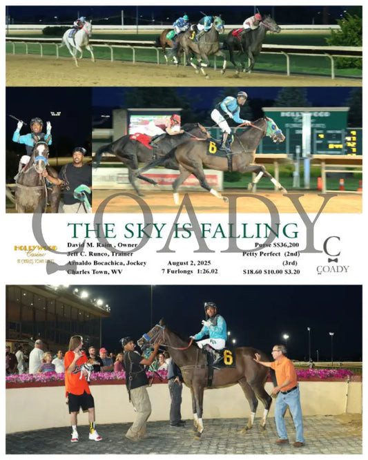 THE SKY IS FALLING - 08-02-25 - R04 - CT Hollywood Casino at Charles Town Races