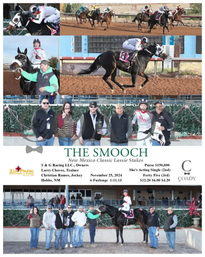 The Smooch - New Mexico Classic Lassie Stakes 11-25-24 R09 Zia Zia Park