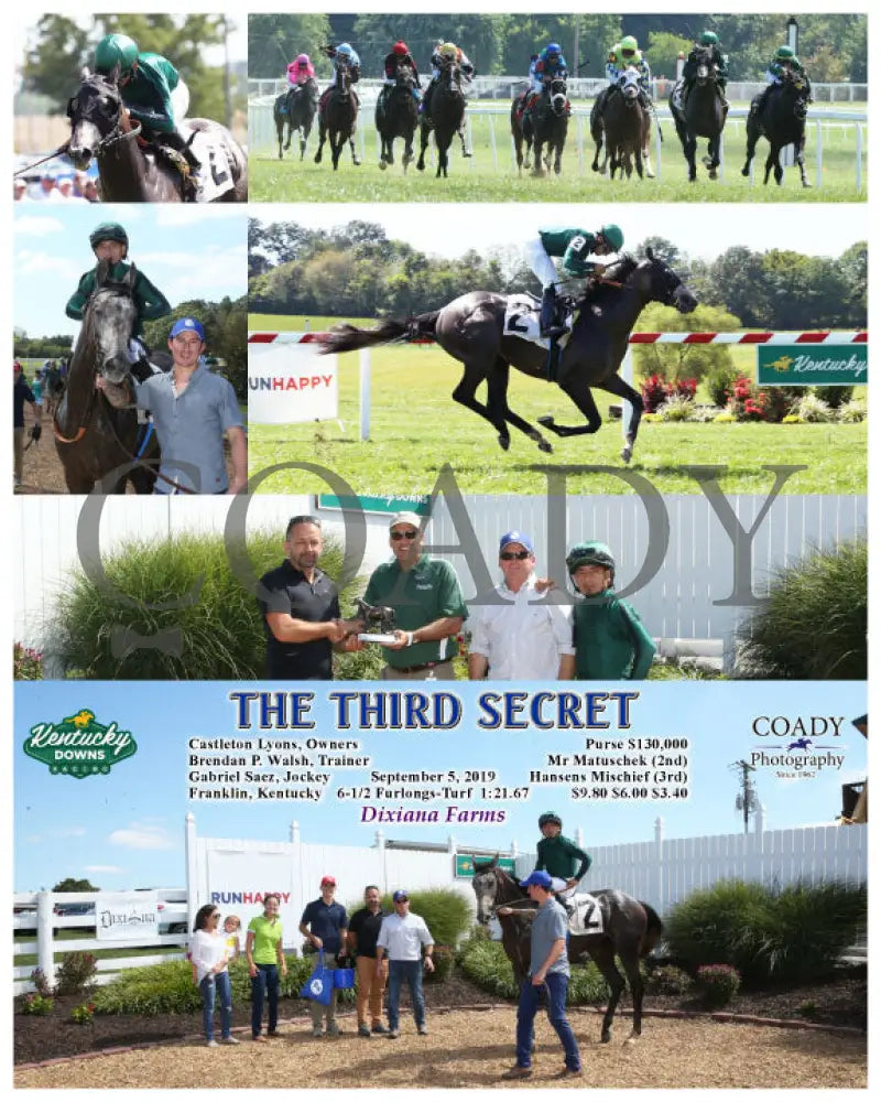 The Third Secret - 09-05-19 R05 Kd Kentucky Downs