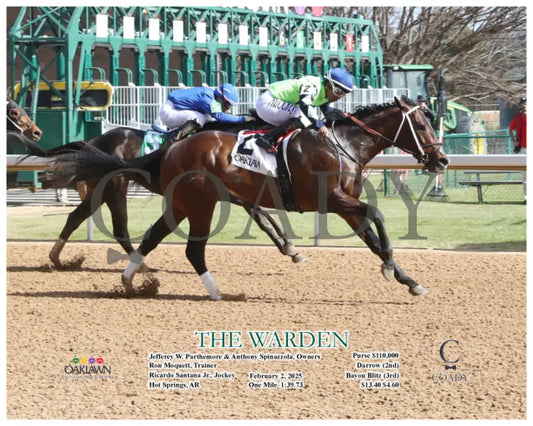 The Warden - 02-02-25 R01 Op Action Oaklawn Park