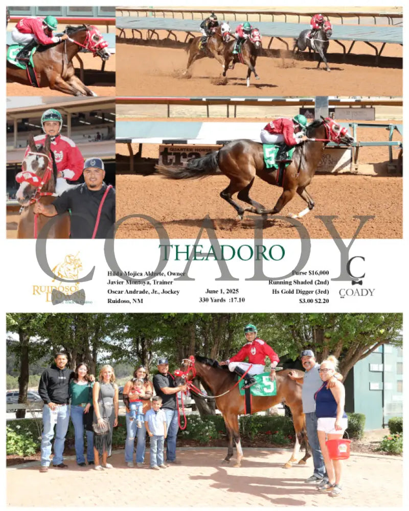 THEADORO - 06-01-25 - R08 - RUI Ruidoso Downs