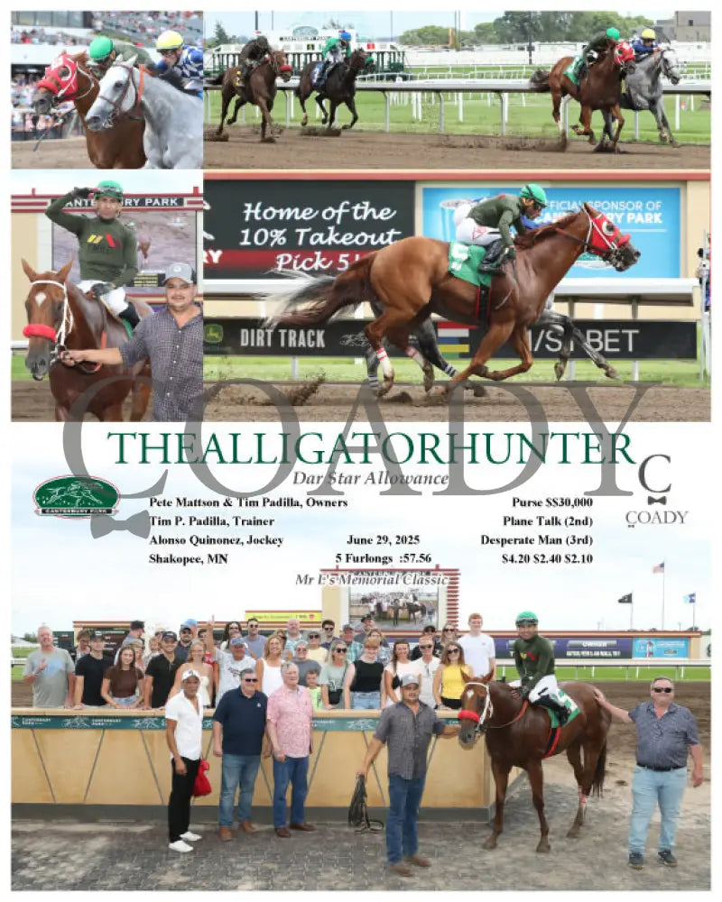 THEALLIGATORHUNTER - Dar Star Allowance - 06-29-25 - R06 - CBY Ruidoso Downs