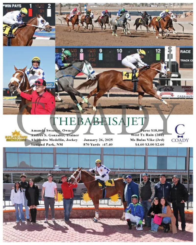 Thebabeisajet - 01-26-25 R01 Sun Turfway Park