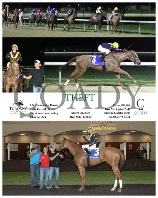 THEFT - 03-28-25 - R07 - TP Indiana Downs