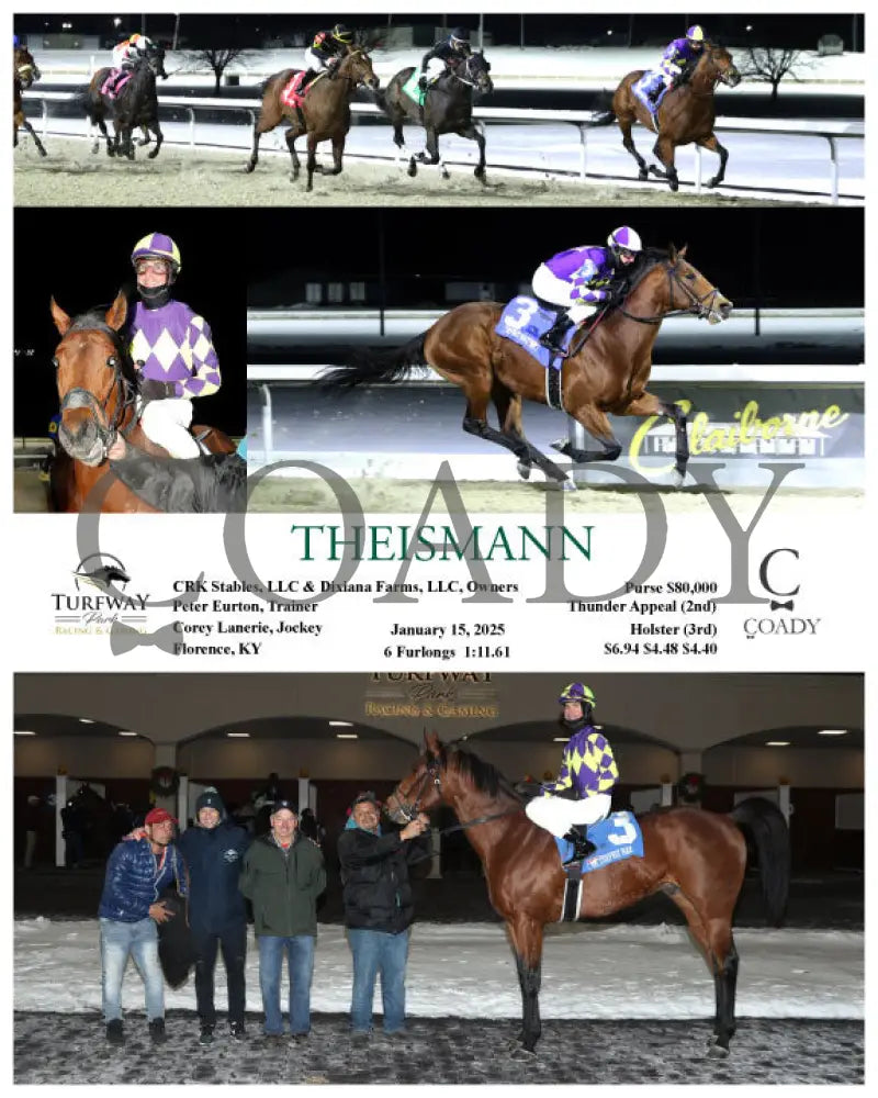 Theismann - 01-15-25 R06 Tp Turfway Park