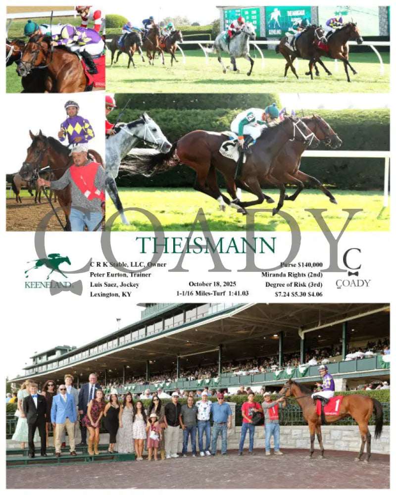 THEISMANN - 10-18-25 - R08 - KEE Keeneland