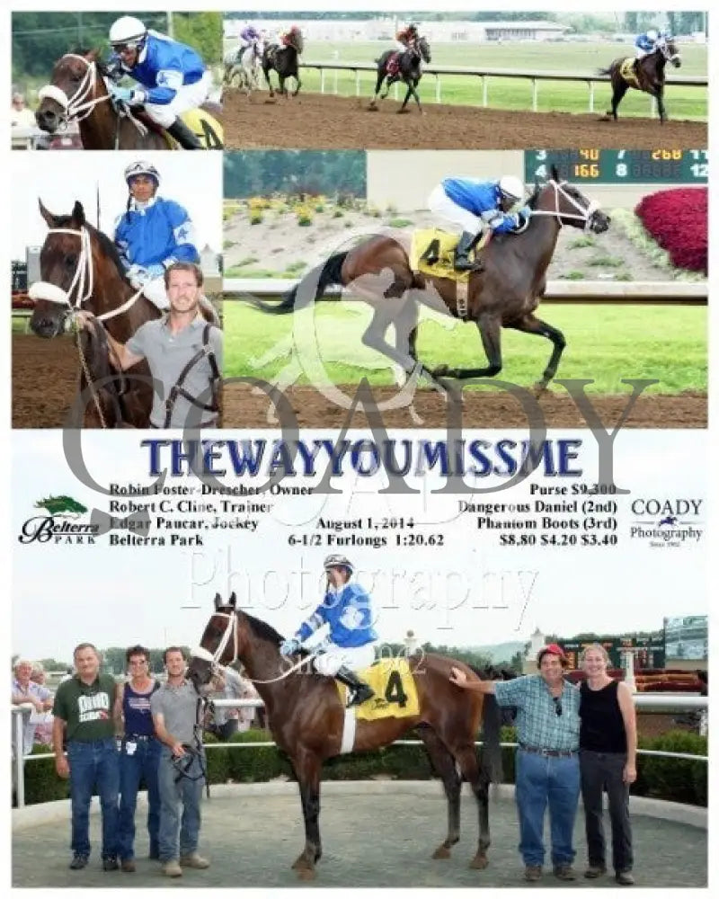 Thewayyoumissme - 080114 Race 04 Btp Belterra Park