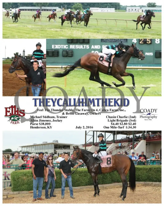 Theycallhimthekid - 070216 Race 03 Elp Ellis Park