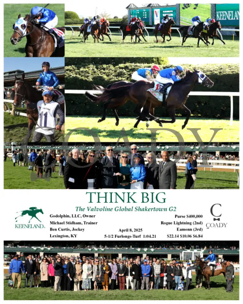 THINK BIG - The Valvoline Global Shakertown G2 - 04-08-25 - R09 - KEE Keeneland
