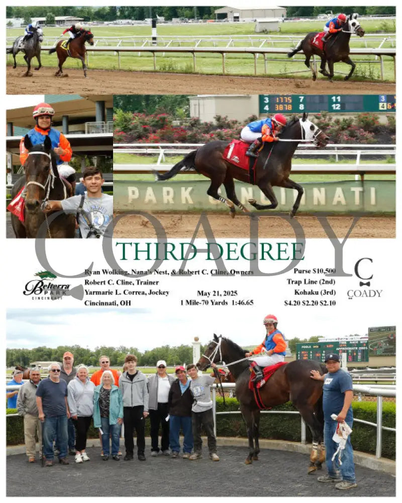 THIRD DEGREE - 052125 - Race 01 - BTP Churchill Downs