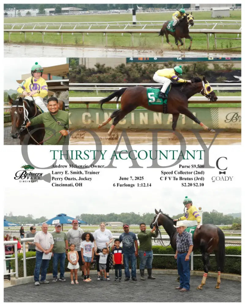 THIRSTY ACCOUNTANT - 060725 - Race 01 - BTP Churchill Downs