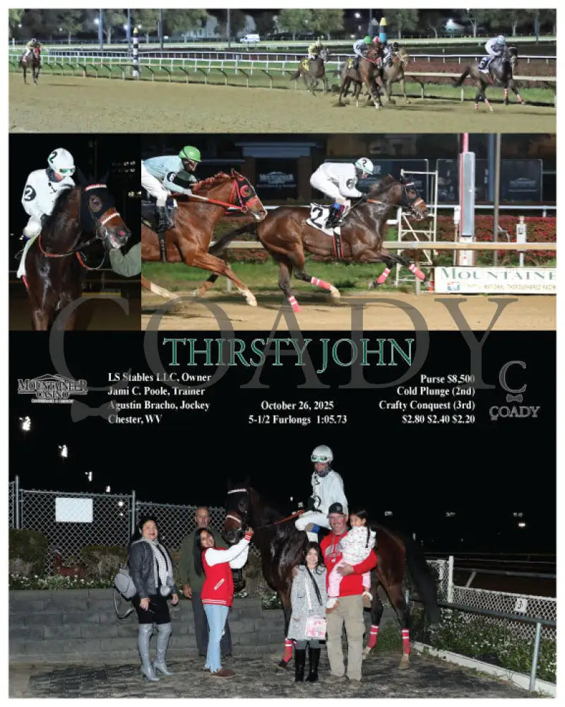 THIRSTY JOHN - 10-26-25 - R05 - MNR Mountaineer Park