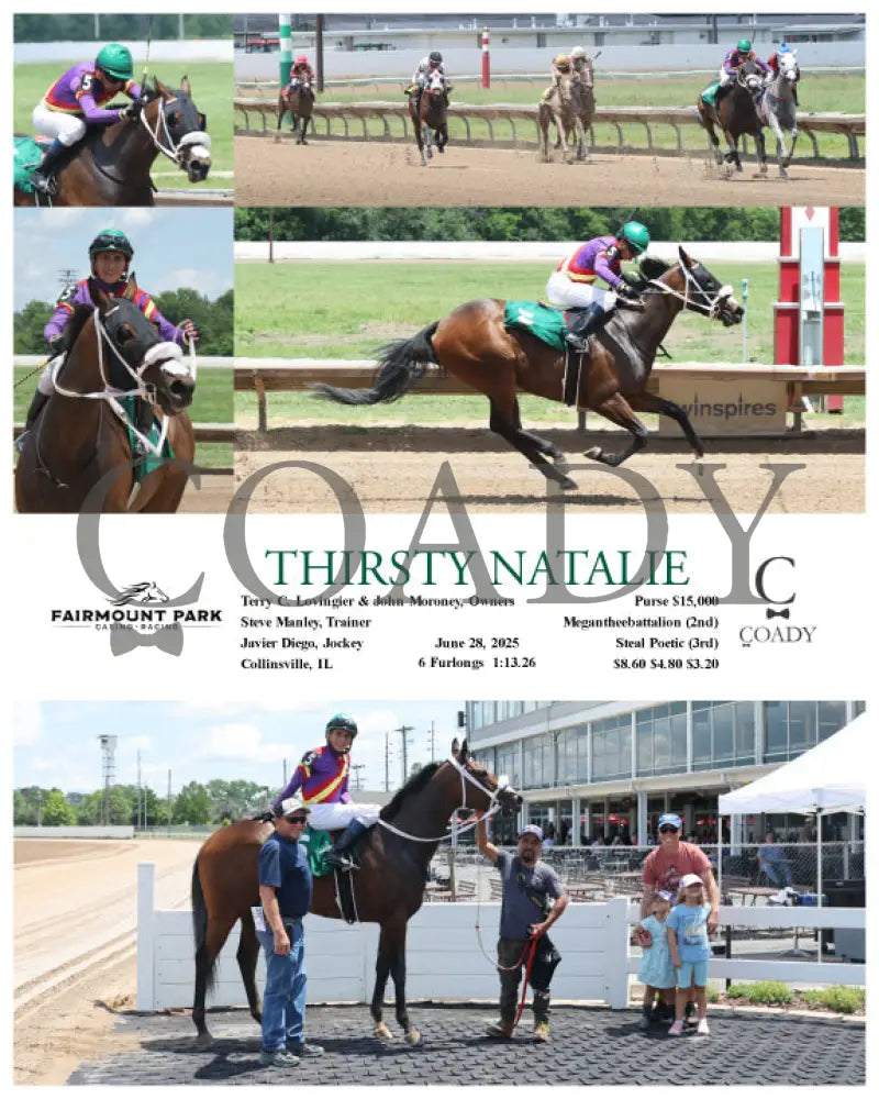 THIRSTY NATALIE - 06-28-25 - R01 - FP Fanduel Sportsbook Horse Racing