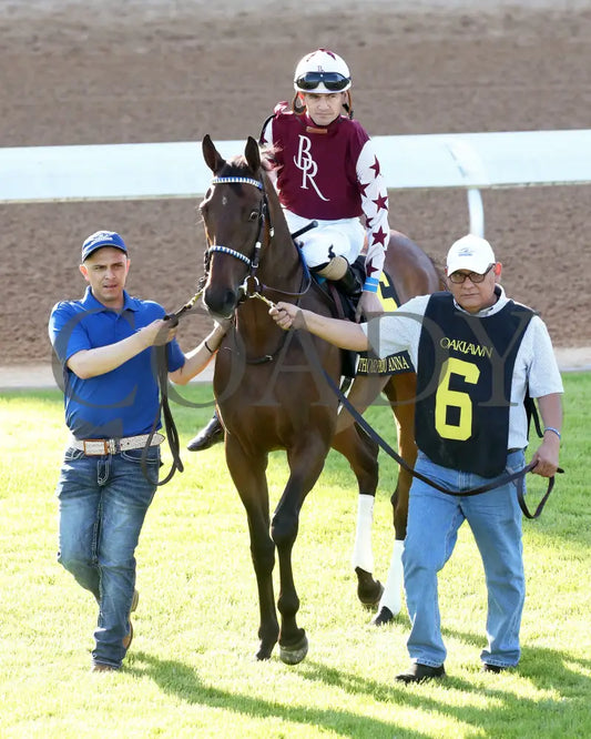 THORPEDO ANNA - The Apple Blossom Handicap - G1 - 04-12-25 - R11 - OP - Paddock 03 Oaklawn Park