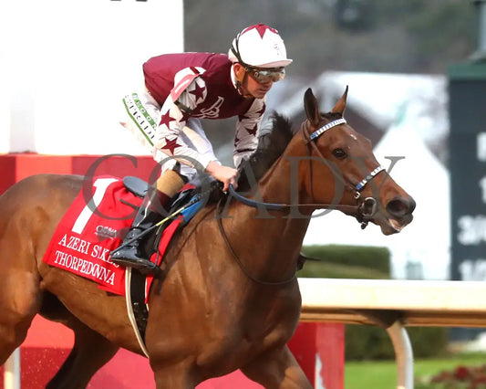 THORPEDO ANNA - The Azeri Stakes G2 - 38th Running - 03-08-25 - R10 - OP - Finish 02 - Coady Media - Kurtis Coady Photography