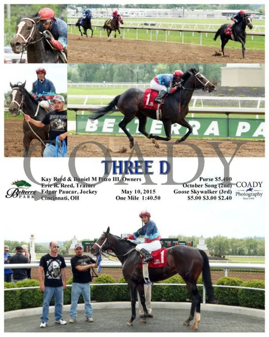 Three D - 051015 Race 01 Btp Belterra Park