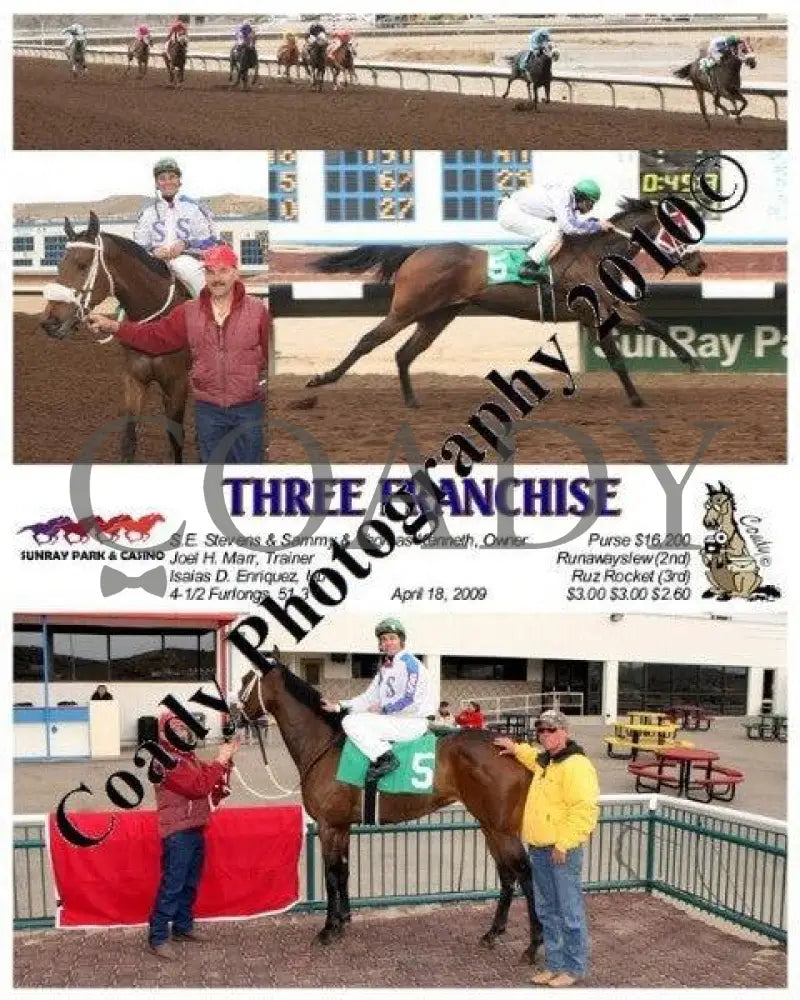 Three Franchise - 4 17 2009 Sunray Park