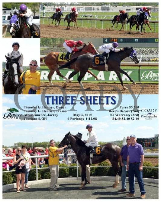 Three Sheets - 050315 Race 04 Btp Belterra Park